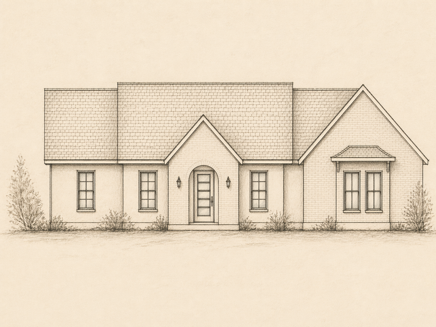 Ashville Heights front elevation